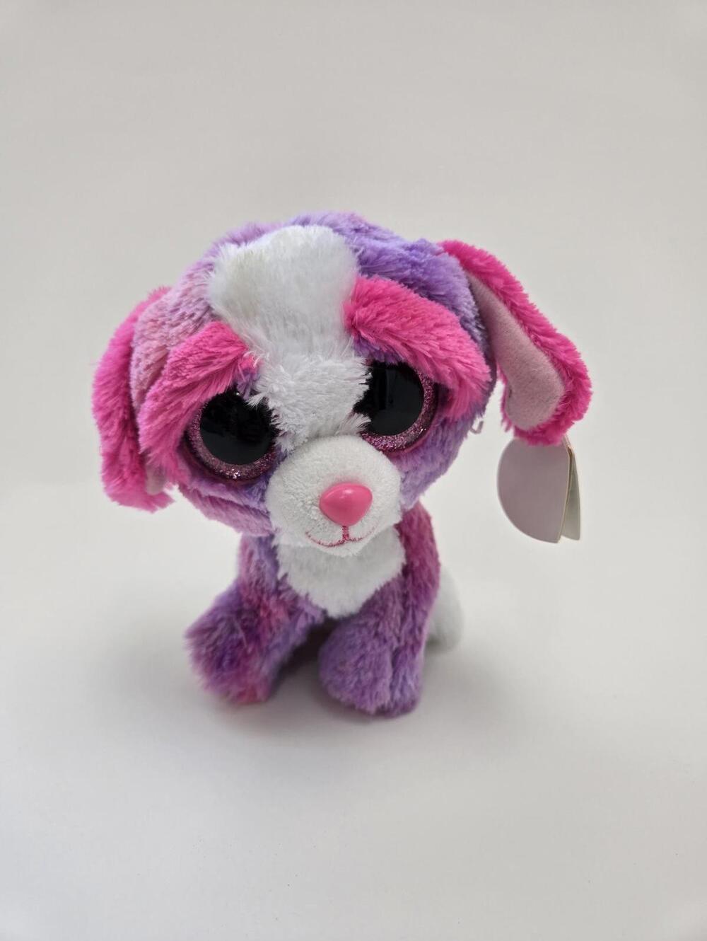 TY Beanie Boo “Sherbet” the Colourful Dog (6 inch)